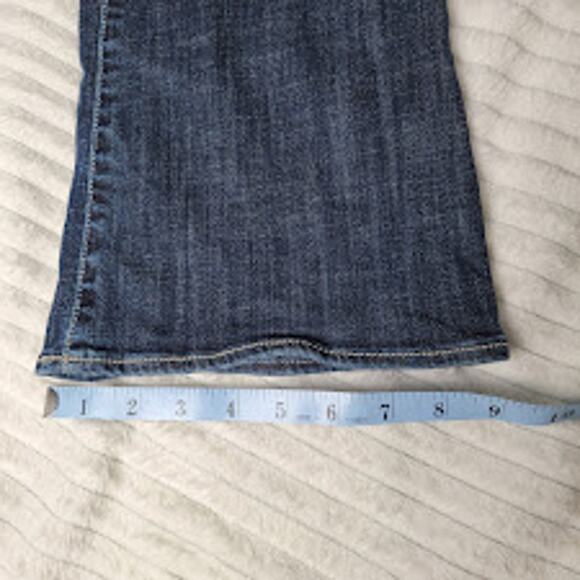 Rock & Republic Kasandra Jeans 12M Bootcut Blue Denim Mid Rise Studded Pockets - Picture 8 of 12